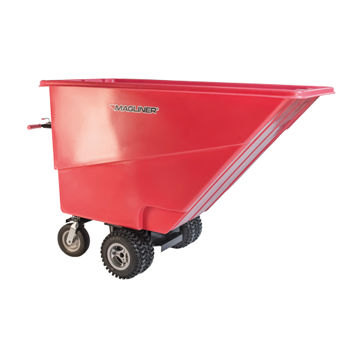 Motorized Tilt Truck, 27 pi³ Capacity, 51" H x 81" W x 33" D WestPier