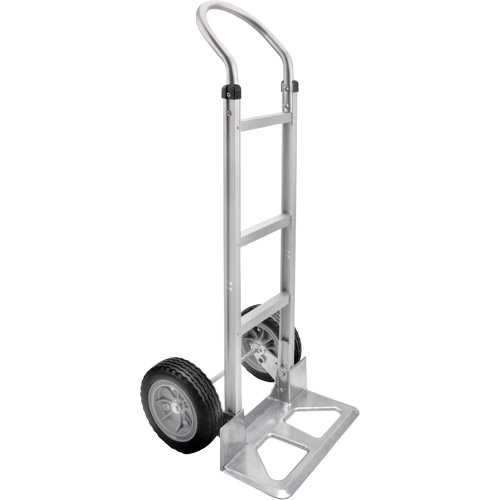 Knocked Down Hand Truck, Continuous Handle, Aluminum, 49-5/8" Height, 500 lbs. Capacity WestPier