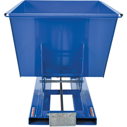Conteneur autobasculeur, Acier, 1 vg³, Bleu WestPier