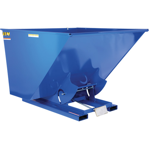 Conteneur autobasculeur, Acier, 2-1/2 vg³, Bleu WestPier