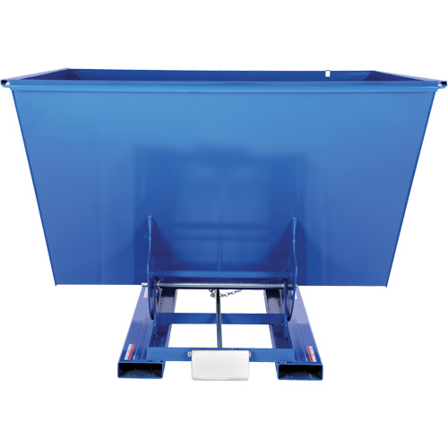 Conteneur autobasculeur, Acier, 2-1/2 vg³, Bleu WestPier