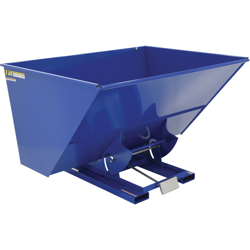 Conteneur autobasculeur, Acier, 3 vg³, Bleu WestPier