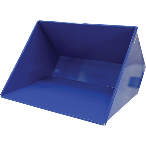 Conteneur autobasculeur, Acier, 3 vg³, Bleu WestPier