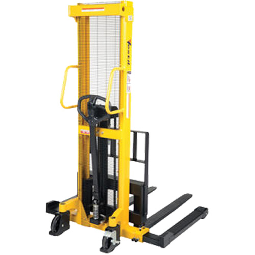 Gerbeur hydraulique manuel, Fonctionnement Pompe manuelle, Capacit&eacute; 2000 lb, Lev&eacute;e max 35" WestPier