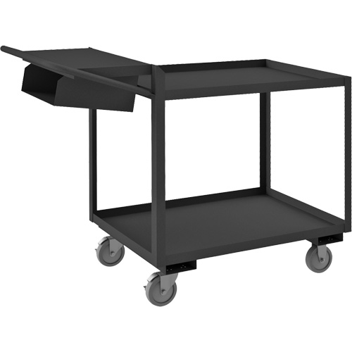Order Picking Cart, 40-1/4" H x 24-1/4" W x 52-3/8" D, 2 Shelves, 1200 lbs. Capacity WestPier