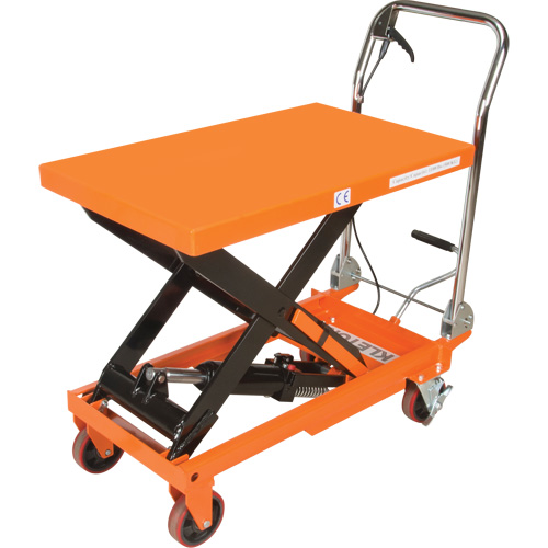 Hydraulic Scissor Lift Table, 32" L x 19-3/4" W, Steel, 1100 lbs. Capacity WestPier