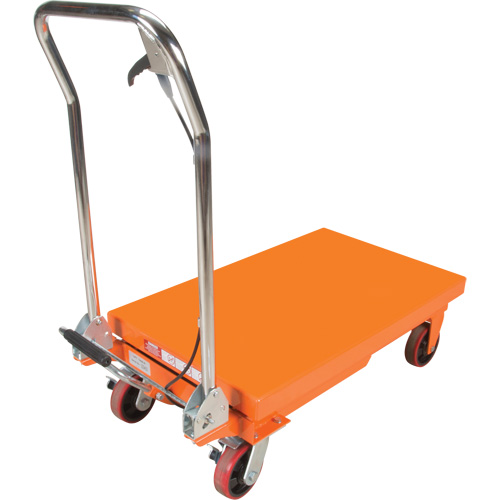 Hydraulic Scissor Lift Table, 32" L x 19-3/4" W, Steel, 1100 lbs. Capacity WestPier