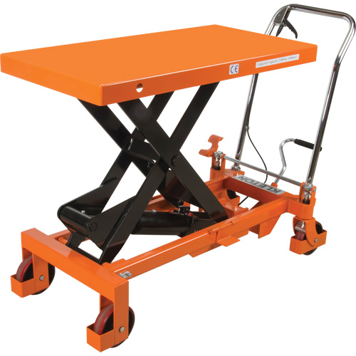 Hydraulic Scissor Lift Table, 40" L x 20 " W, Steel, 2200 lbs. Capacity WestPier