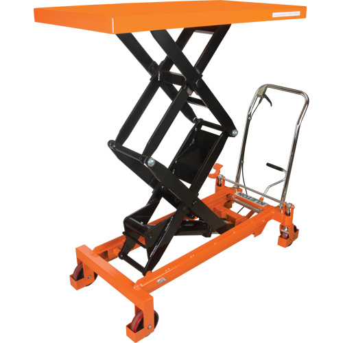 Hydraulic Scissor Lift Table, 48" L x 24" W, Steel, 1540 lbs. Capacity WestPier