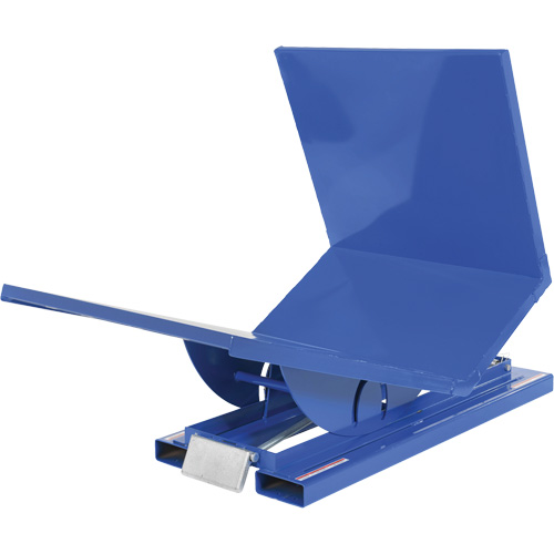 Open Sided Hopper, Steel, 1 cu.yd., Blue WestPier