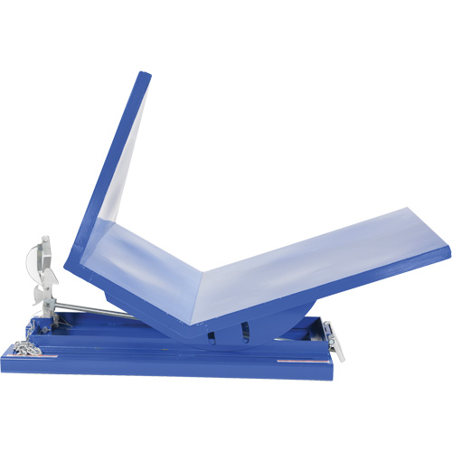 Open Sided Hopper, Steel, 1 cu.yd., Blue WestPier