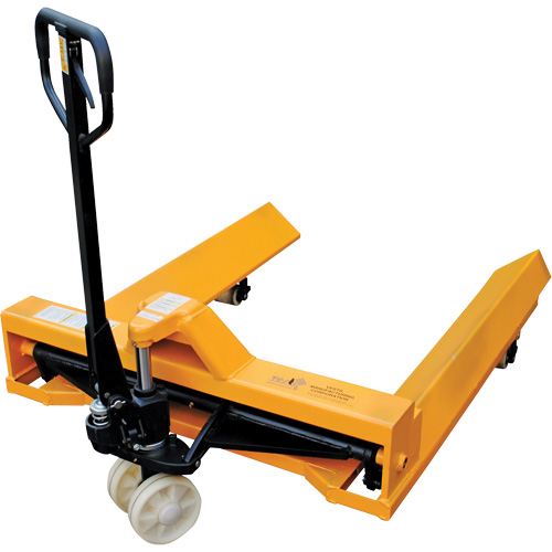 Roll Pallet Truck, Steel, 48" L x 7.5" W, 4000 lbs. Capacity WestPier