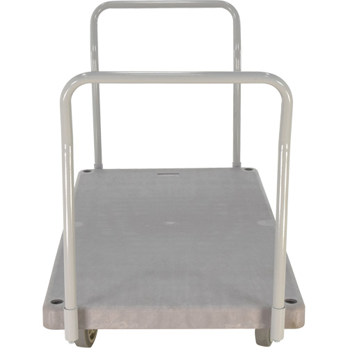 Heavy Duty Plastic Platform Truck, 60" L x 30" W, 3000 lbs. Cap., Polyurethane Wheels WestPier