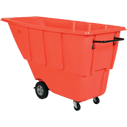 Tilt Truck, Polyethylene, 0.5 cu. yd., 450 lbs. Load Capacity WestPier