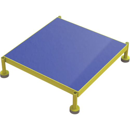 Plateforme de travail en une &eacute;tape &agrave; hauteur r&eacute;glable, 24" la x 24" pr, Capacit&eacute; de 800 lb, Enti&egrave;rement soud&eacute; WestPier