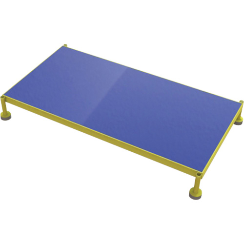 Adjustable Height One-Step Work Platform, 24" W x 48" D, 800 lbs. Capacity, All-Welded WestPier