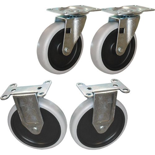 Flat Shelf Cart Caster Kit WestPier