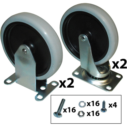 Utility Cart Caster Kit WestPier