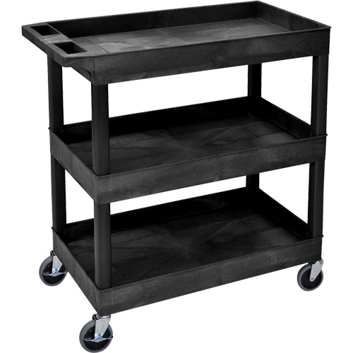 R&acirc;telier mobile, 3 tiers, 35-1/4" x 36-1/4" x 18", Capacit&eacute; 300 lb WestPier
