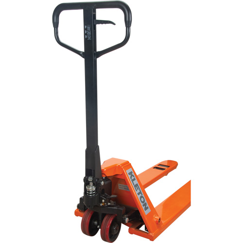 Low Profile Hydraulic Pallet Trucks, 48" L x 20.5" W, 3300 lbs. Cap. WestPier