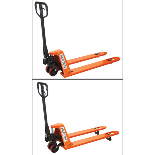 Low Profile Hydraulic Pallet Trucks, 48" L x 20.5" W, 3300 lbs. Cap. WestPier