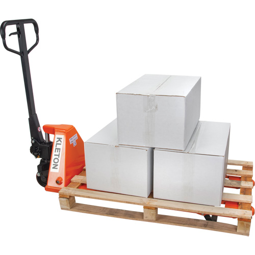 Low Profile Hydraulic Pallet Trucks, 48" L x 20.5" W, 3300 lbs. Cap. WestPier