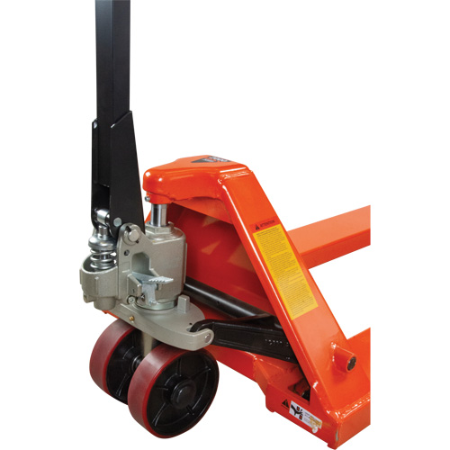 8' Long Fork Hydraulic Pallet Trucks, 96" L x 27" W, 4400 lbs. Capacity WestPier