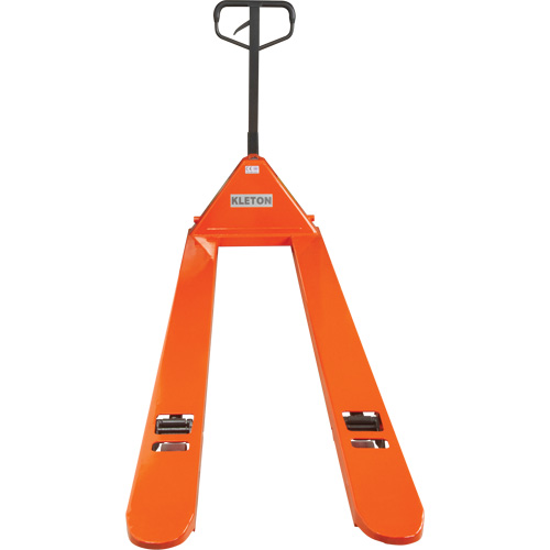 8' Long Fork Hydraulic Pallet Trucks, 96" L x 27" W, 4400 lbs. Capacity WestPier