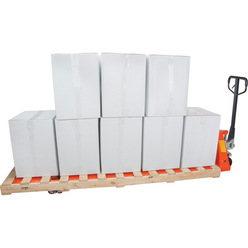 8' Long Fork Hydraulic Pallet Trucks, 96" L x 27" W, 4400 lbs. Capacity WestPier