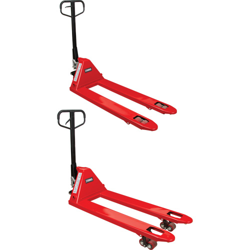 Manual Pallet Truck, Steel, 48" L x 21" W, 5500 lbs. Capacity WestPier