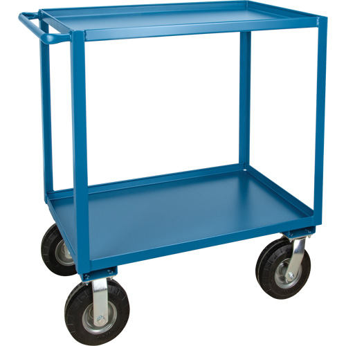 Outdoor Shelf Cart, 2 Tiers, 24" W x 39" H x 51" D, 1200 lbs. Capacity WestPier