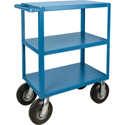  Chariot &agrave; tablettes pour l'ext&eacute;rieur, 3 Tiers, 24" la x 39" h x 39" p, Capacit&eacute; 1200 lb WestPier