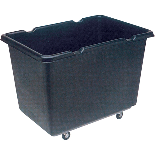 Light-Duty Econocarts Box Trucks, Black Recycled Plastic, 39" L x 27" W x 29" H, 12 cu. ft. Volume, 200 lbs. Capacity WestPier