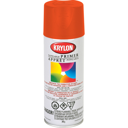 Fluorescent Spray Paint, Fluorescent Red/Orange, 11 oz., Aerosol Can WestPier