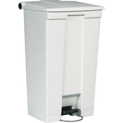 Poubelle &agrave; dessus plat, Poly&eacute;thyl&egrave;ne, Capacit&eacute; 23 gal. US WestPier