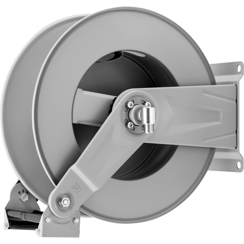 Spring Rewind Hose Reel, 115', Steel WestPier