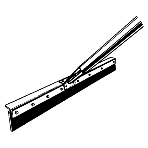 Floor Squeegees - Grey Blade, 24", Straight Blade WestPier
