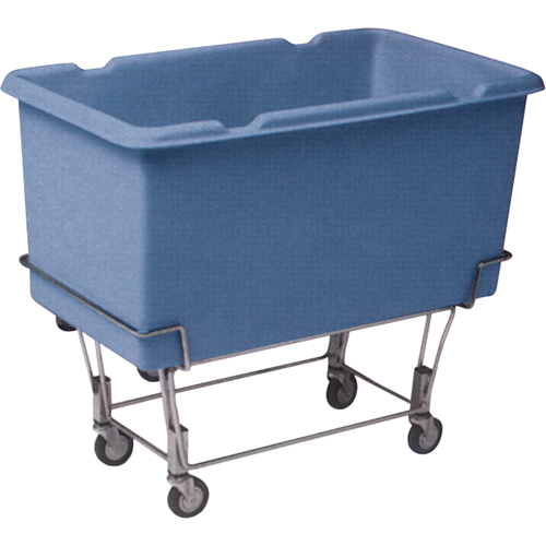 Starcart Elevated Box Truck, Polyethylene, 33" L x 19" W x 28" H, 5 cu. Ft. Volume, 200 lbs. Capacity WestPier
