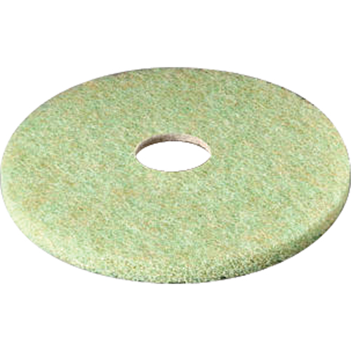 5000 Topline Pre-Burnish Pad, 17", Burnishing/Cleaning/Scrubbing, Brown/Green WestPier
