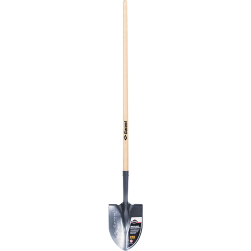 Pelle ronde Pro, Lame Acier durci, Bois, Manche Droit WestPier