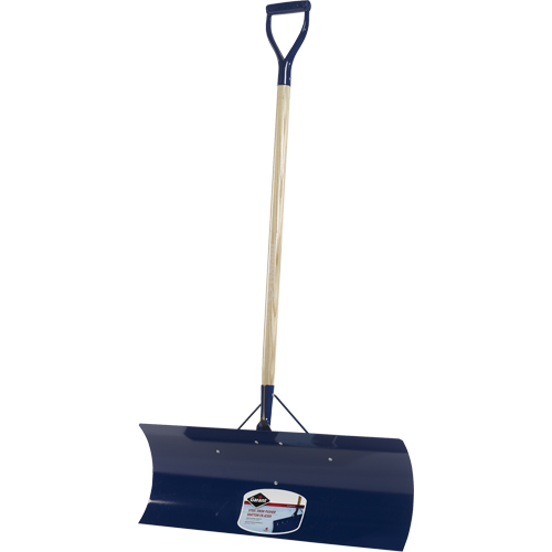 Yukon Snow Pusher, Steel Blade, D-Grip Handle, 30" W WestPier