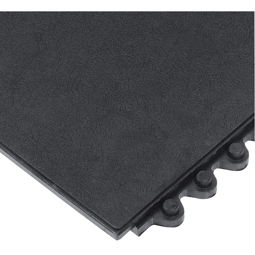 Tapis 24/Seven, Caoutchouc, 3' la c, 3' lo, 5/8" &eacute;paisseur, Noir WestPier
