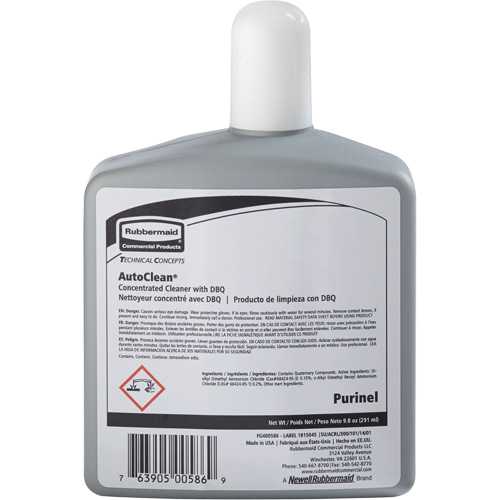 Produit d'entretien pour drain et nettoyeur de cuvette de rechange AutoClean de Purinel, 9,8 oz, Bouteille WestPier