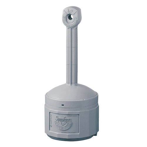Cendriers Smoker's Cease-Fire, Sur pied, Plastique, Capacit&eacute; 4 gal. US, Hauteur 38-1/2" WestPier