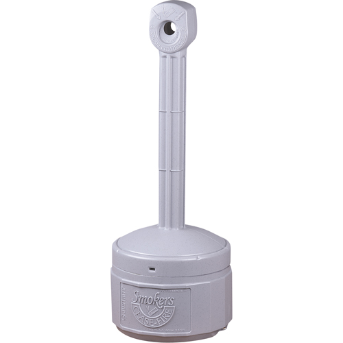 Cendriers Smoker's Cease-Fire, Sur pied, Plastique, Capacit&eacute; 1 gal. US, Hauteur 30" WestPier