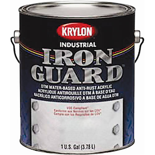 Industrial Iron Guard&reg; Water-Based Enamel, Can, Grey WestPier