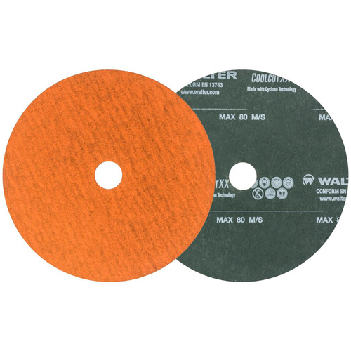 Disque de sablage Coolcut XX, Disque &agrave; sabler Coolcut XX, Oxyde d'aluminium/C&eacute;ramique, 24, 5" Dia x 7/8" Arbre WestPier