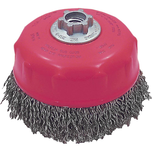 MAXI-CRIMPED Premium Crimped Wire Cup Brush WestPier