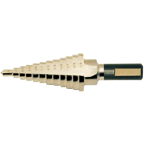 Foret &eacute;tag&eacute; de super premi&egrave;re qualit&eacute;, 1/8" - 1/2", Incr&eacute;ments de 1/32", Acier rapide WestPier
