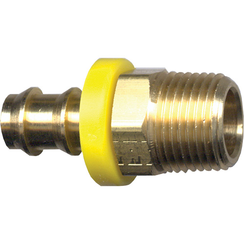 Grip-Tite Hose Barb Fitting, Brass, 3/8" x 1/4" WestPier